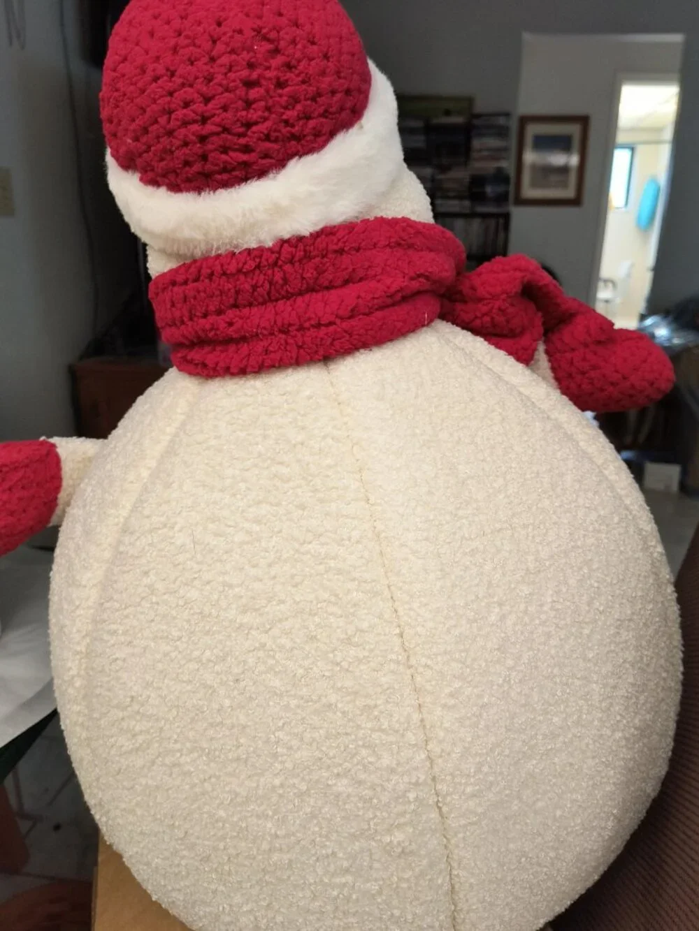 Snowman Cat Bed  Holiday Fun For Cats by CATISM - Like New!